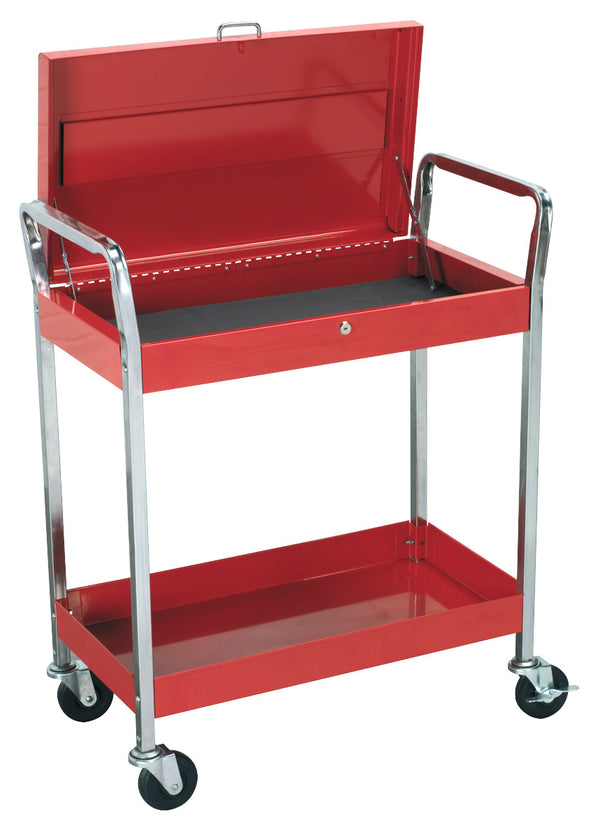 Sealey Superline PRO&reg; Heavy-Duty Trolley with Lockable Top 2-Level CX104