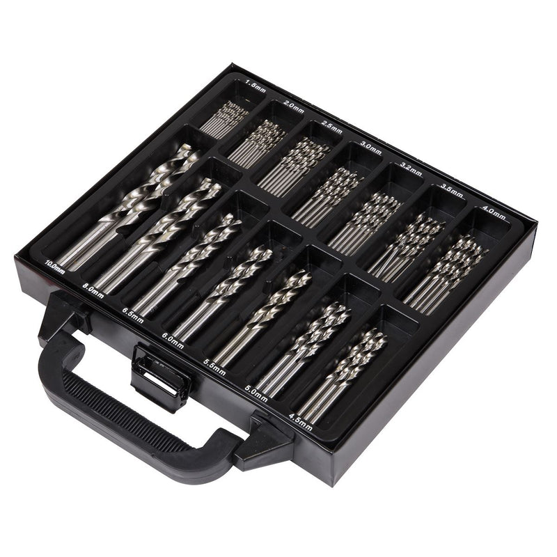 Sealey Fully Ground Drill Bit Set 99pc DBS99FG