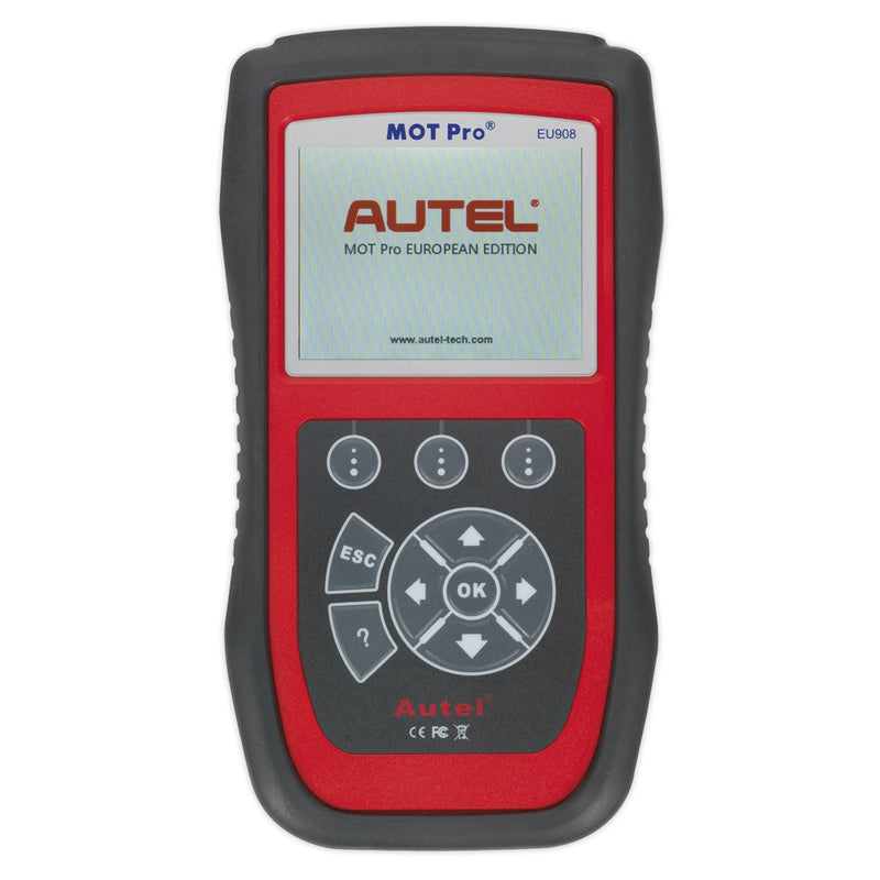 Sealey EU908 Autel MOT Pro&reg; - Multi-Manufacturer Diagnostic Tool