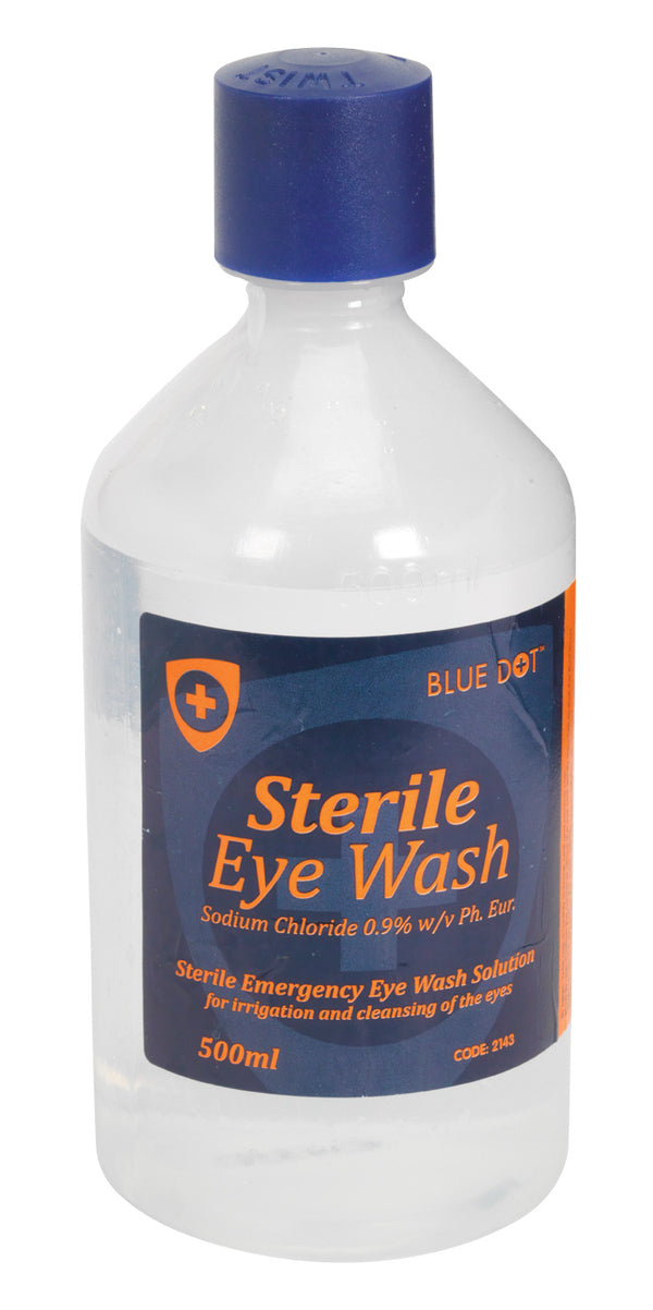 Sealey Eye/Wound Wash Solution 500ml EWS50