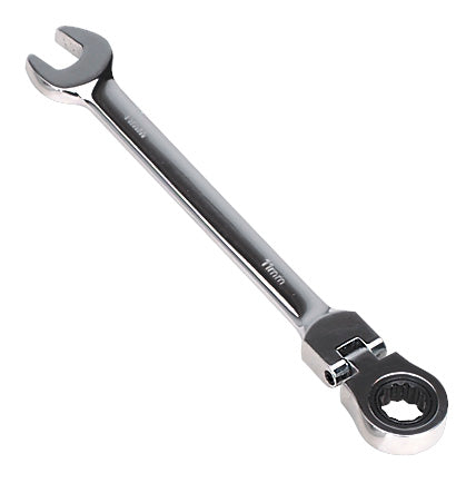 Sealey Flexi-Head Ratchet Combination Spanner 11mm FHRCW11