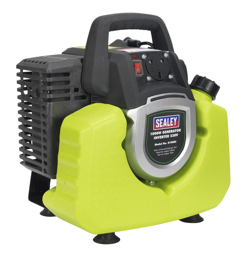 Sealey 1000W Inverter Generator 2-Stroke Engine 230V G1000I