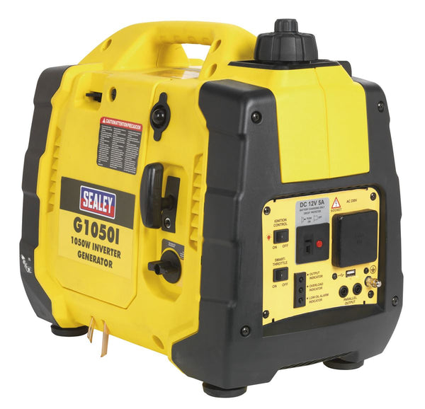 Sealey G1050I Inverter Generator 1050W 230V 4-Stroke Engine