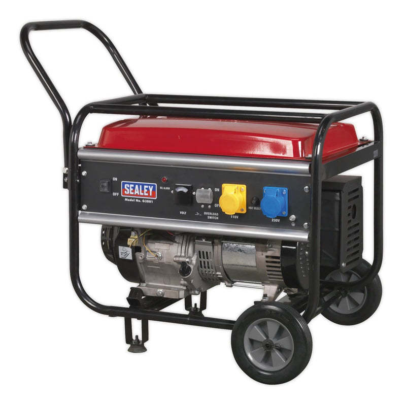 Sealey G3801 Generator 3800W 110/230V 9.2hp