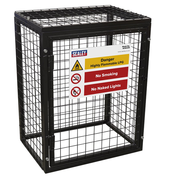 Sealey Gas Cylinder Safety Cage - 2 x 19kg GCSC219
