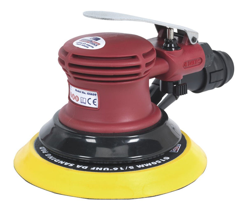 Sealey GSA09 Generation Series Air Palm Orbital Sander �150mm Dust-Free