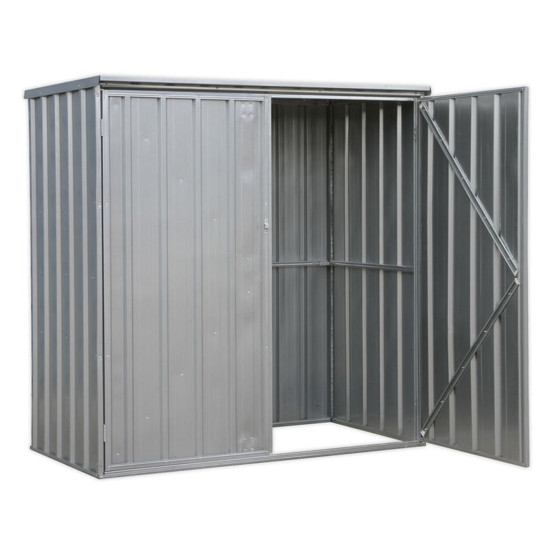 Sealey GSS150815 Galvanized Steel Shed 1.5 x 0.8 x 1.5m