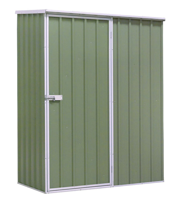 Sealey GSS1508G Galvanized Steel Shed Green 1.5 x 0.8 x 1.9m