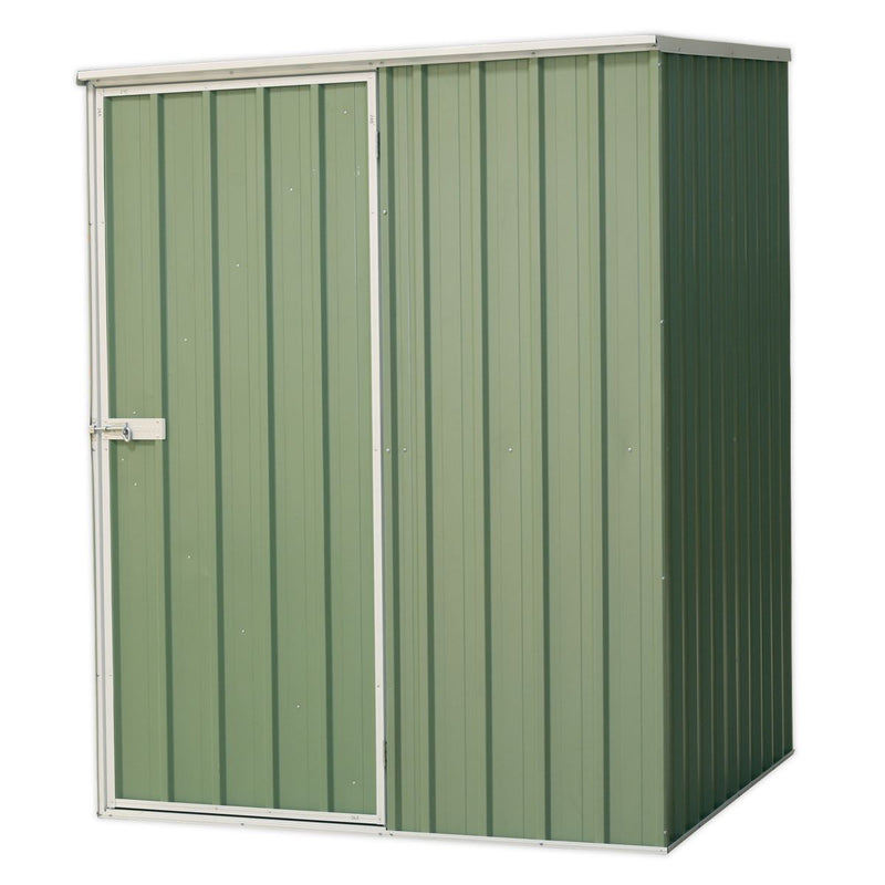 Sealey GSS1515G Galvanized Steel Shed Green 1.51 x 1.51 x 2m