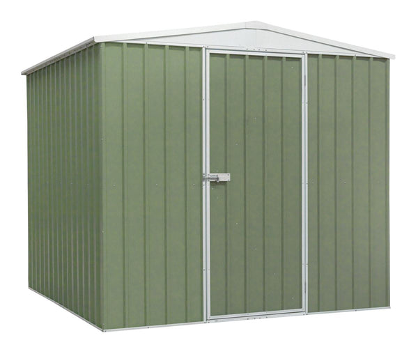 Sealey GSS2323G Galvanized Steel Shed Green 2.3 x 2.3 x 2.2m