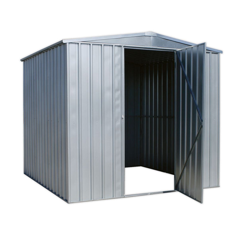 Sealey GSS2323 Galvanized Steel Shed 2.3 x 2.3 x 2.2m