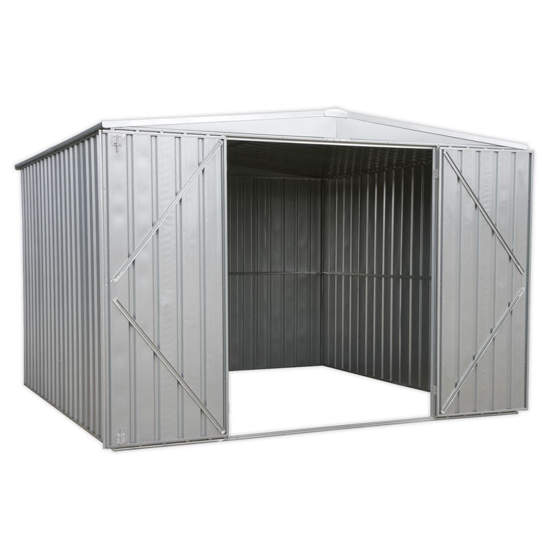 Sealey GSS3030 Galvanized Steel Shed 3 x 3 x 2m