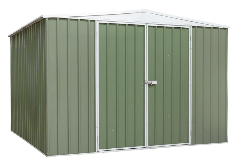 Sealey GSS3030G Galvanized Steel Shed Green 3 x 3 x 2.2m