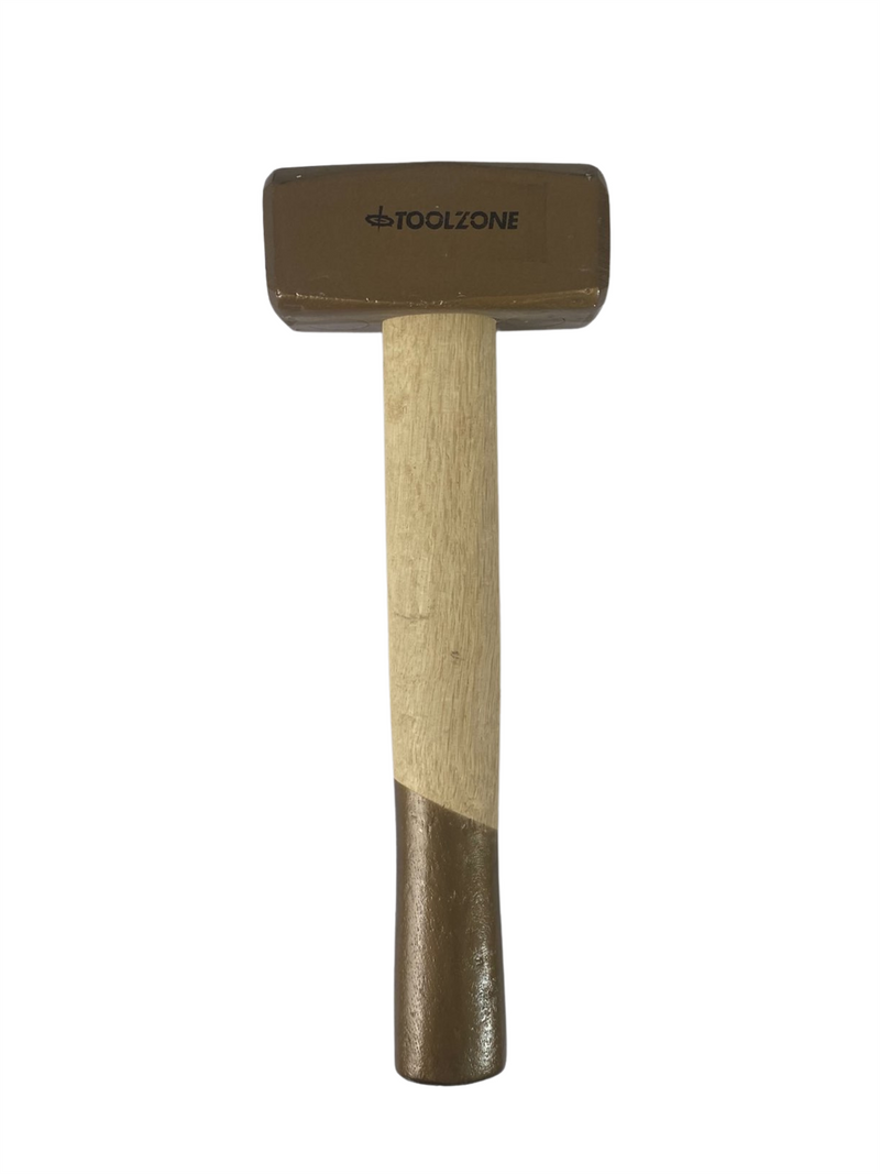 Club Hammer 1kg 2.5lb Handle Sledge Club Stone Lump Gold Head Heavy Duty HM072