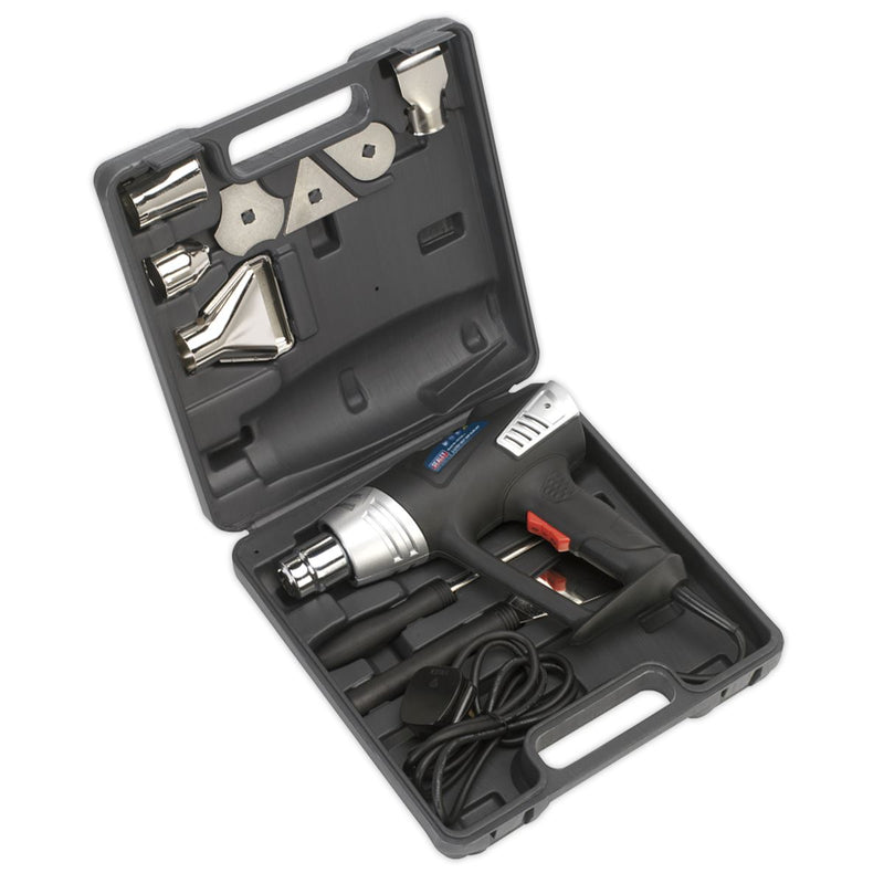 Sealey 2000W Heat Gun Kit 350�C/600�C HS103K