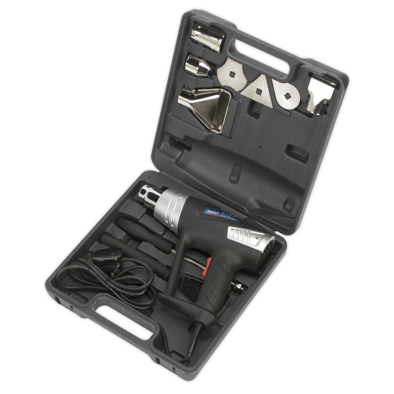 Sealey 2000W Heat Gun Kit 350�C/600�C HS103K