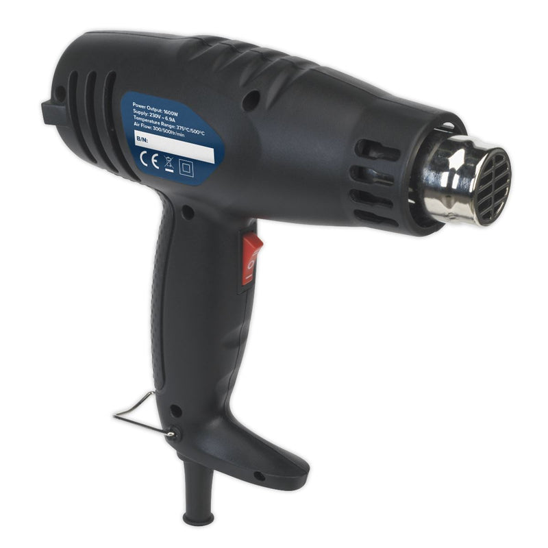 Sealey Hot Air Gun 1600W 2-Speed 375�C/500�C HS105