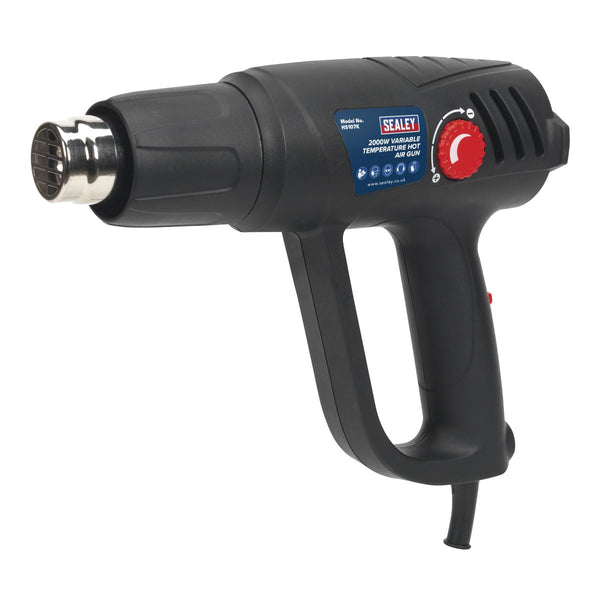 Sealey 2000W Variable Temperature Heat Gun Kit 50-450�C/90-600�C HS107K