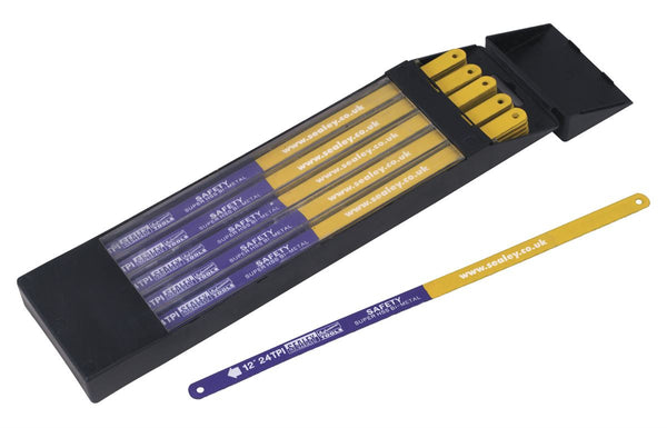 Sealey Hacksaw Blade 300mm HSS Bi-Metal 18, 24, 32tpi Pack of 100 HSB100KIT