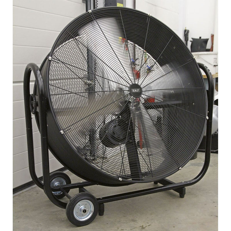 Sealey HVD42B Industrial High Velocity Drum Fan 42" Belt Drive 230V