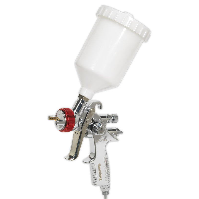 Sealey HVLP Top Coat/Touch-Up Gravity Feed Spray Gun Set HVLP774