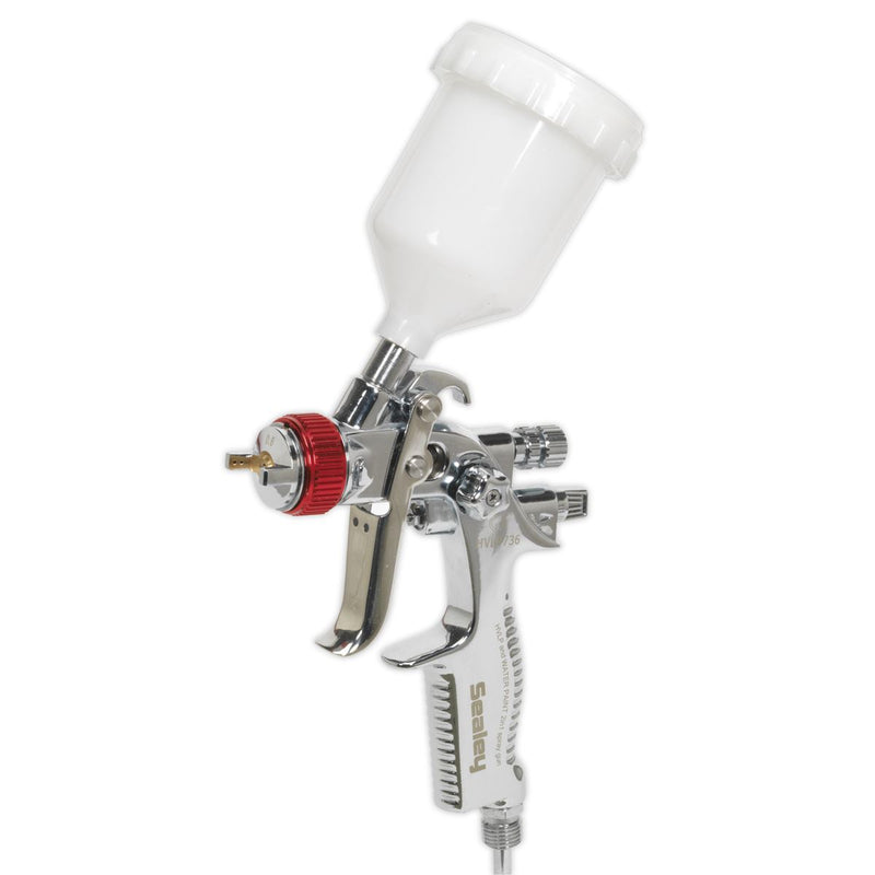 Sealey HVLP Top Coat/Touch-Up Gravity Feed Spray Gun Set HVLP774