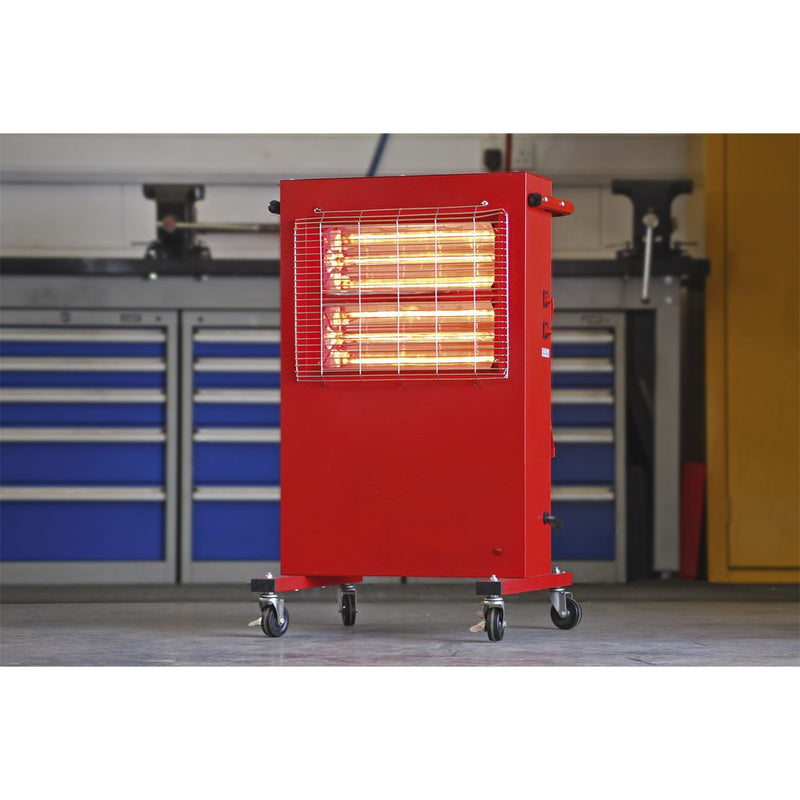 Sealey IRC153 Infrared Cabinet Heater 1.5/3kW 230V