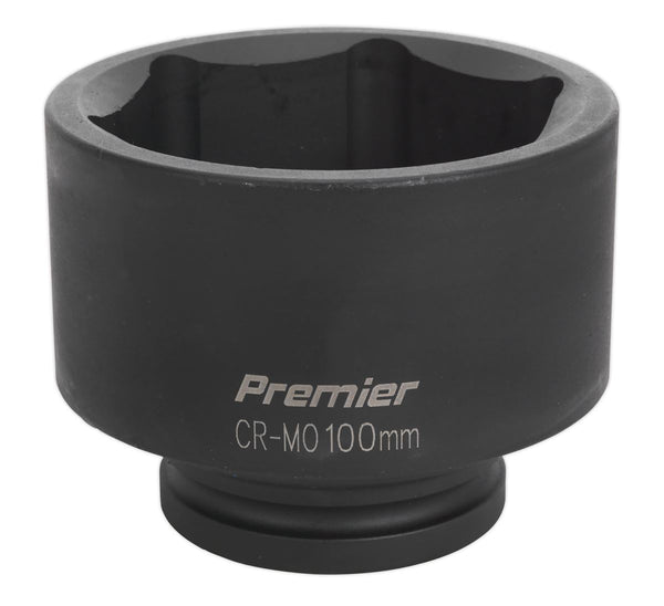 Sealey Premier Impact Socket 1"Sq Drive 100mm IS1100