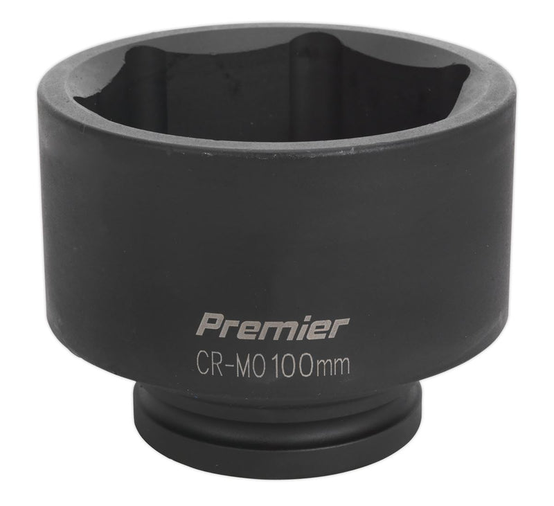 Sealey Premier Impact Socket 1"Sq Drive 100mm IS1100
