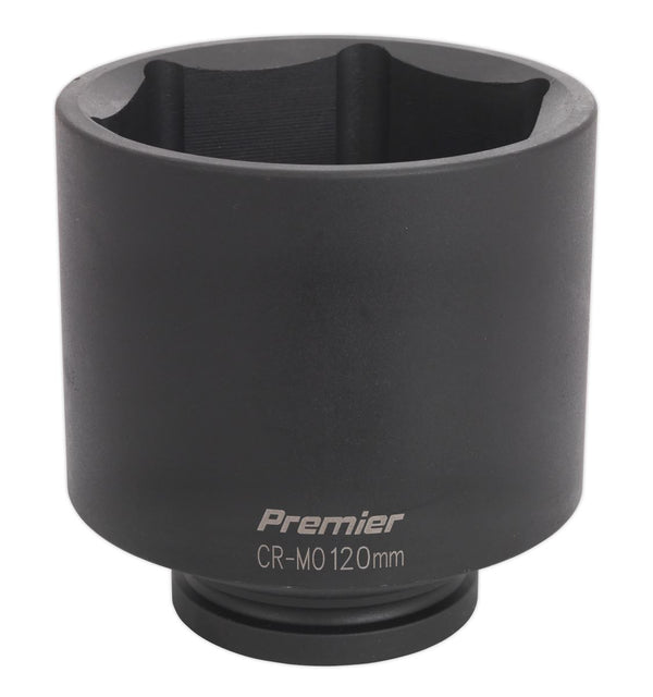 Sealey Premier Deep Impact Socket 1"Sq Drive 120mm IS1120D