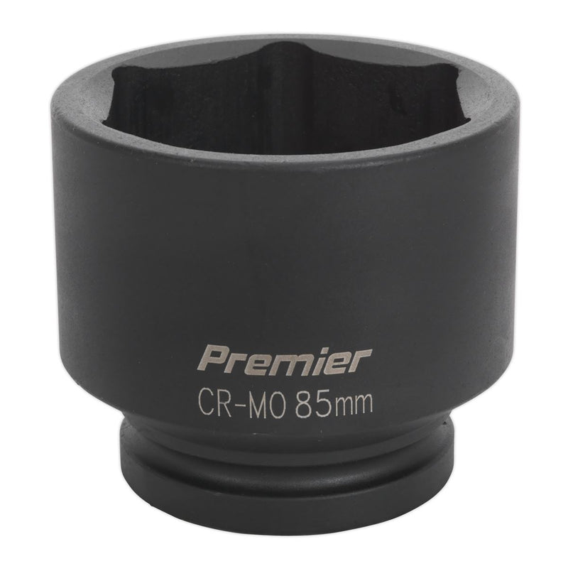 Sealey Premier Impact Socket 1"Sq Drive 85mm IS185