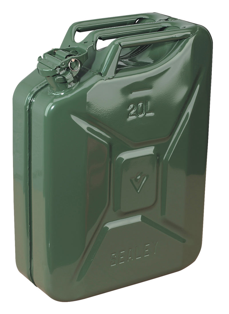 Sealey Jerry Can 20L - Green JC20G