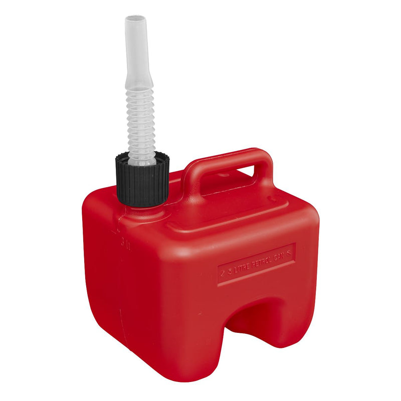 Sealey Stackable Fuel Can 3L - Red JC3R