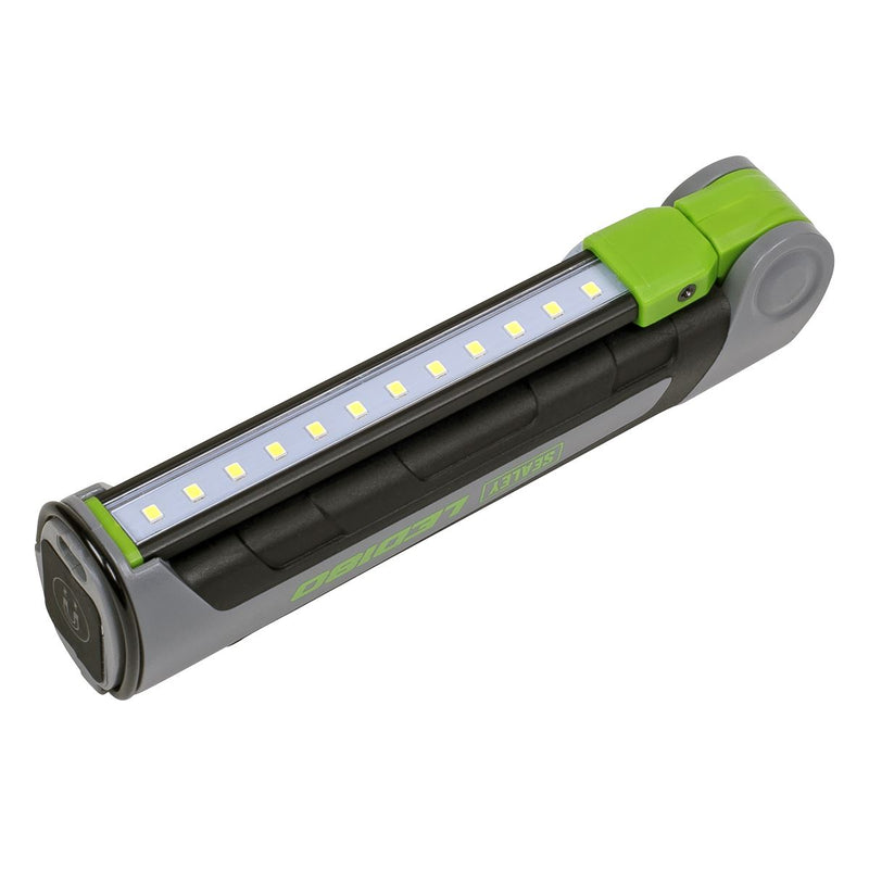 Sealey Rechargeable Slim Folding Inspection Light 4W & 1W SMD LED LED180