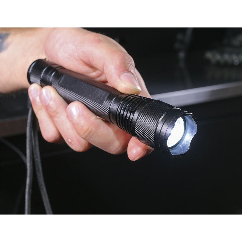 Sealey Aluminium Torch 3W SMD LED with Adjustable Focus 2 x AA Cell LED445