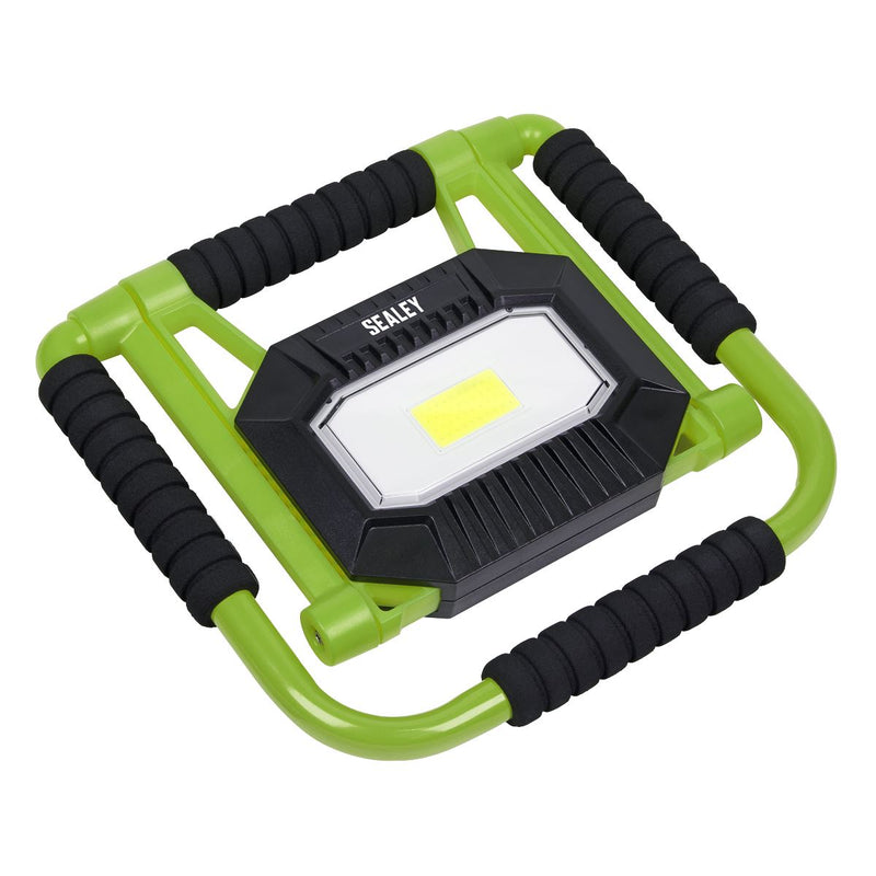 Sealey Rechargeable Portable Fold Flat Floodlight 20W COB LED LEDFL20W