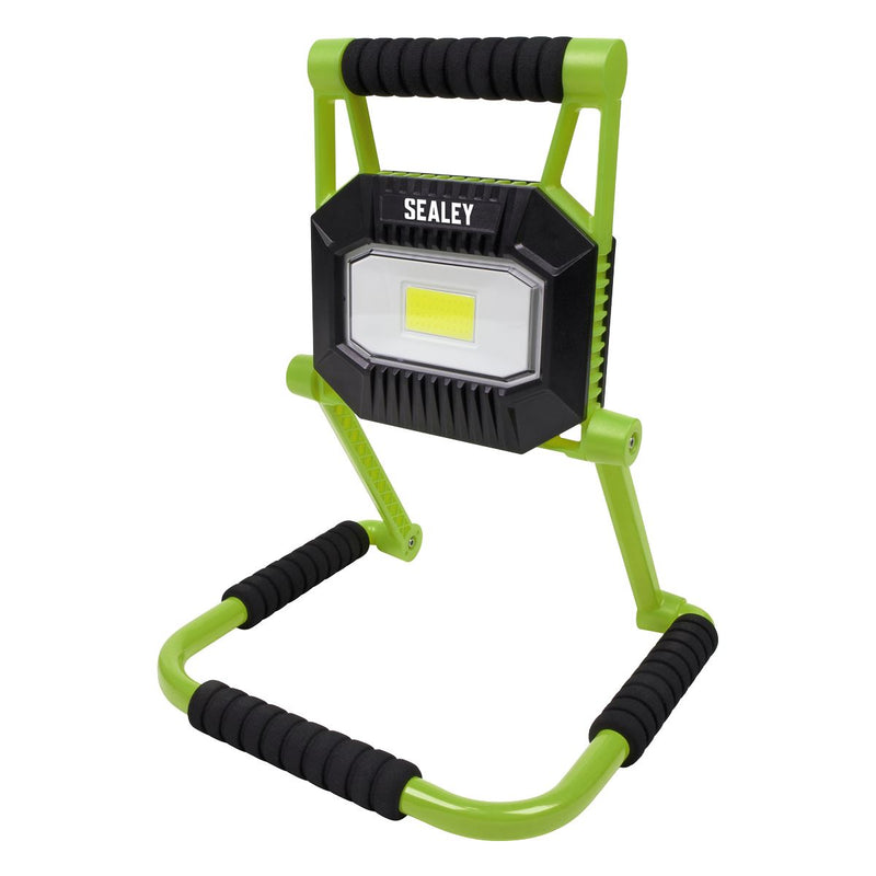 Sealey Rechargeable Portable Fold Flat Floodlight 20W COB LED LEDFL20W