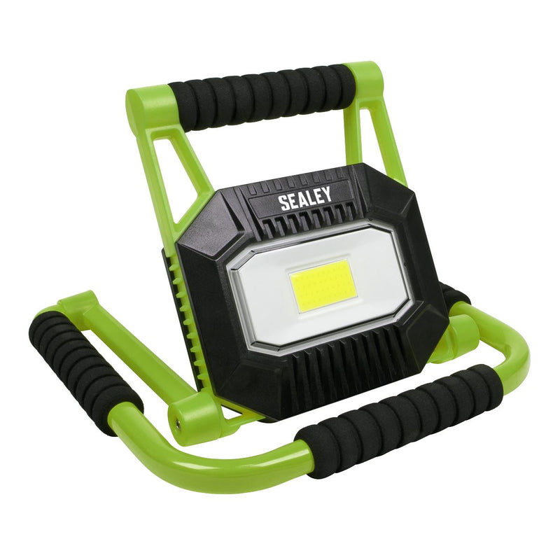 Sealey Rechargeable Portable Fold Flat Floodlight 20W COB LED LEDFL20W