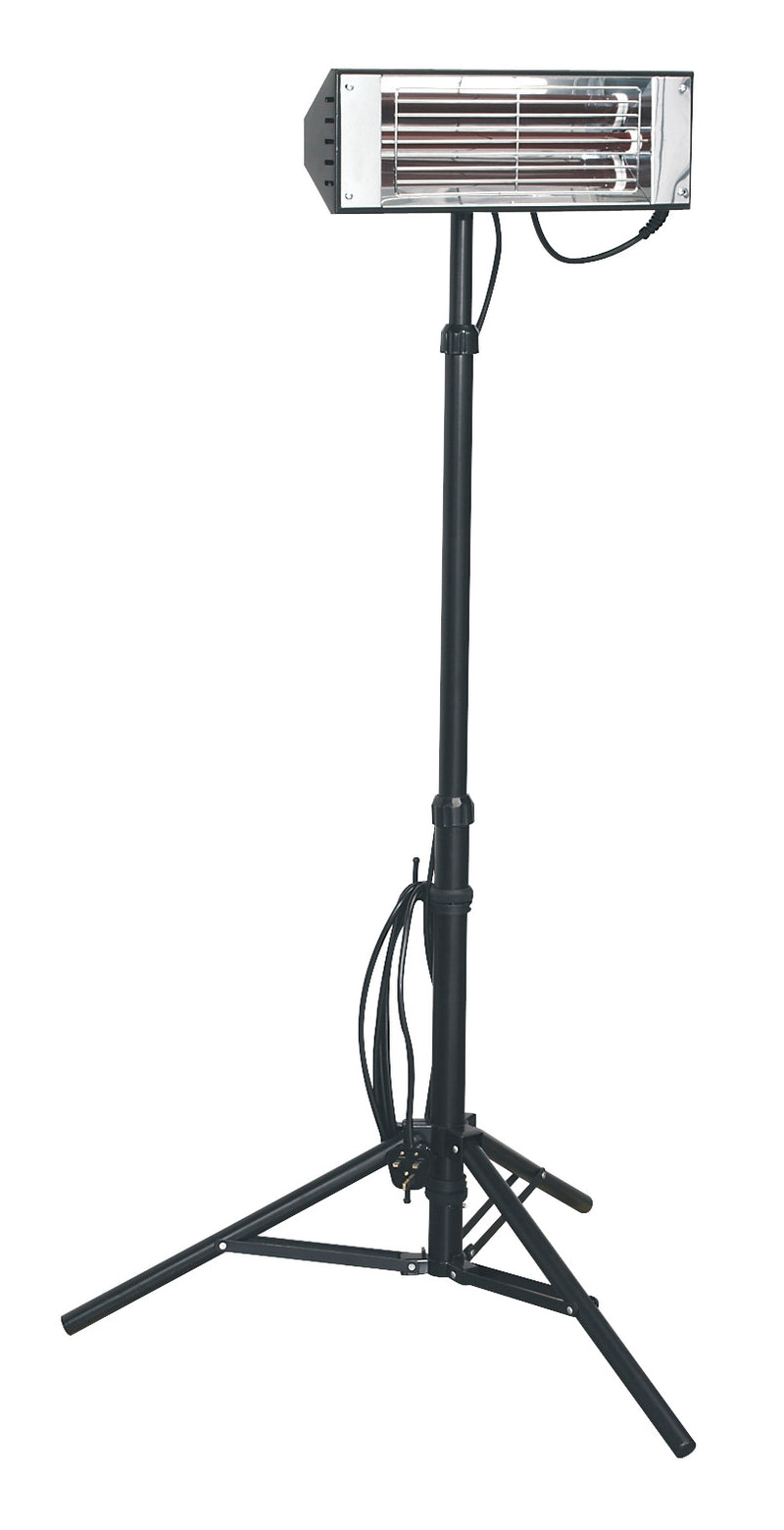 Sealey Infrared Quartz Heater with Telescopic Tripod Stand 1500W/230V LP1500