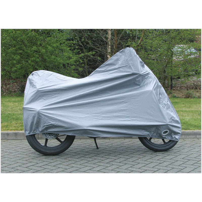 Sealey Motorcycle Cover 2460 x 1050 x 1370mm - Large MCL