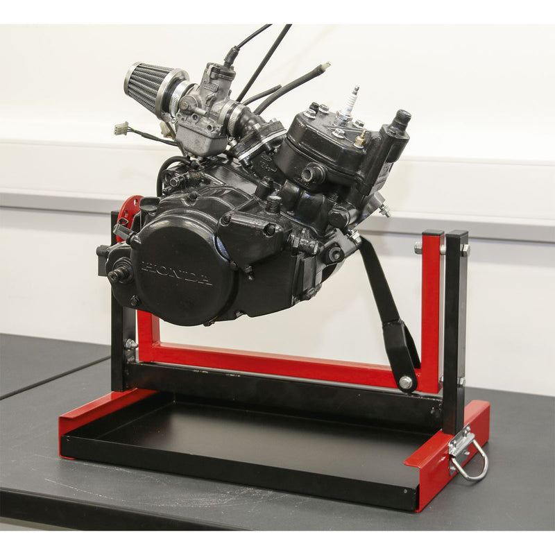 Sealey Motorcycle Engine Stand, Single/Twin Cylinder 30kg Capacity MES01