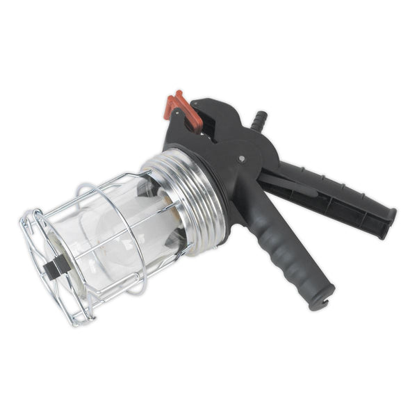 Sealey Lead Light with Gripper 60W/230V E27 Cap ML100G