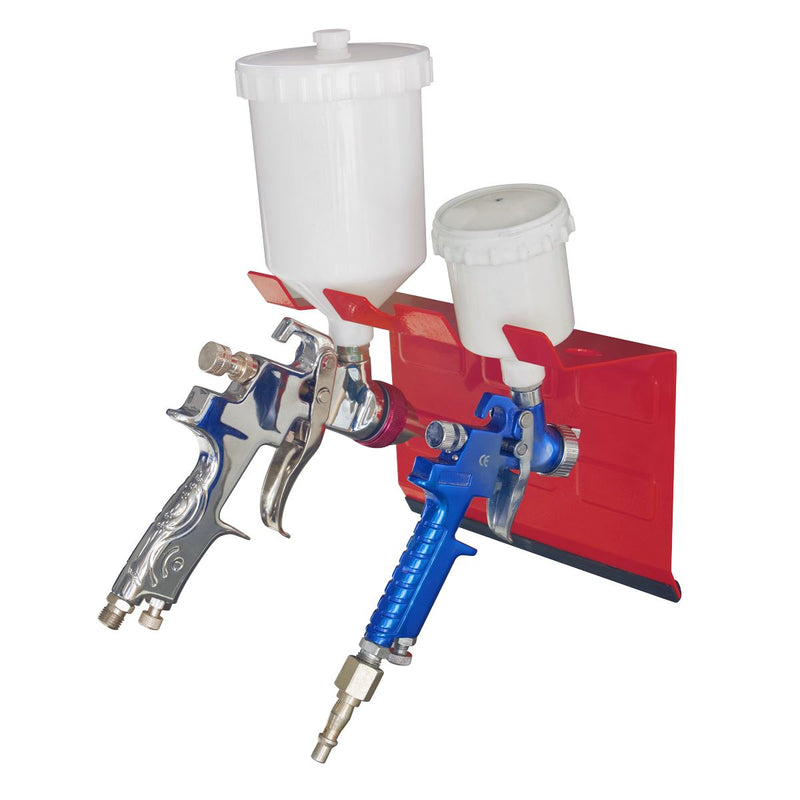 Sealey Magnetic Spray Gun Holder - 2 Gun MSH03