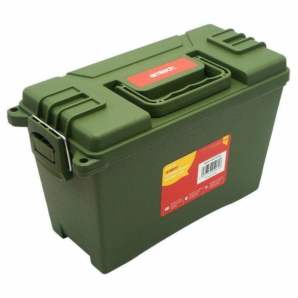 TOOL BOX LOCKABLE CHEST BAG STORAGE BOX STACKABLE 12" SECURITY LOCK N0155