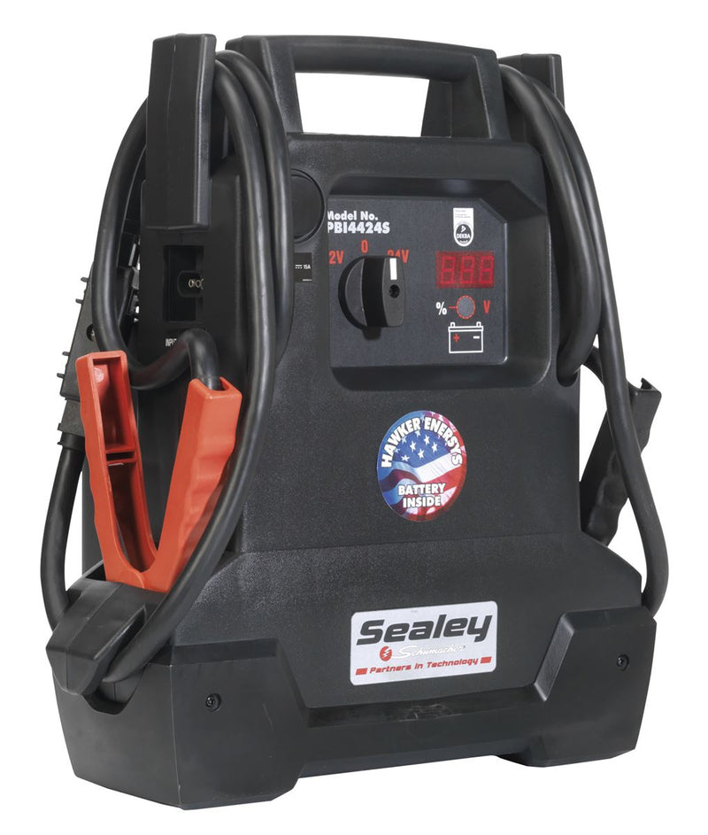 Sealey PBI4424S RoadStart&reg; Emergency Jump Starter 12/24V 4400 Peak Amps DEKRA Approved