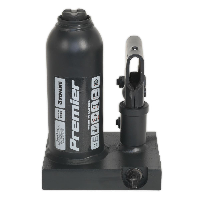 Sealey Premier Bottle Jack 3 Tonne PBJ3
