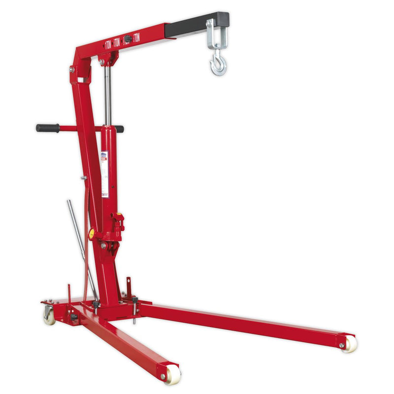 Sealey Folding Engine Crane 1tonne Low Profile PH10