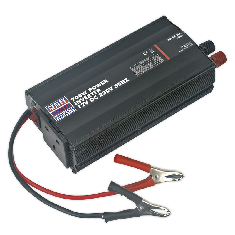 Sealey PI700 Power Inverter 700W 12V DC - 230V 50Hz