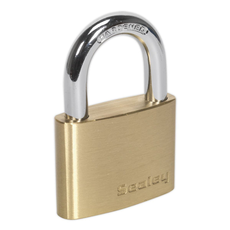 Sealey PL103 Brass Body Padlock 60mm