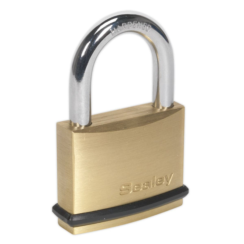 Sealey PL202 Brass Body Padlock 50mm